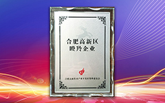 热烈祝贺荣耀体育在线官网-荣耀体育在线官网（中国）荣获合肥高新区2018年度“瞪羚企业”荣誉称号